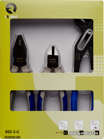 

Набор пассатижей Irimo 602-3-C (3 предмета)