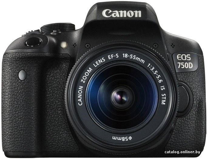 

Зеркальный фотоаппарат Canon EOS 750D Kit 18-55 IS II