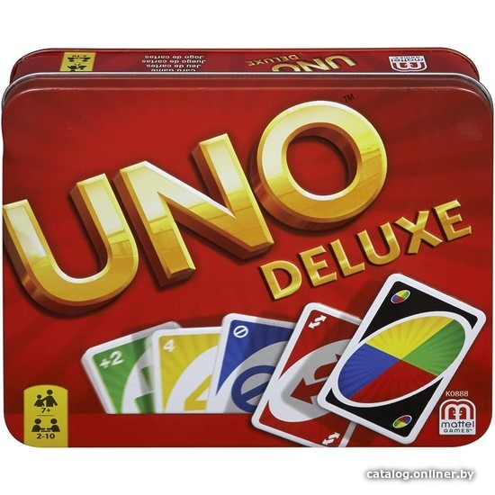 

Карточная игра Mattel Uno Делюкс 378078