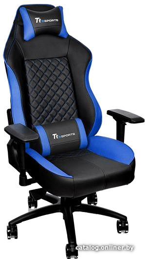 

Кресло TteSports GT Comfort C500 (черный/синий) [GC-GTC-BLLFDL-01]