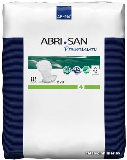 

Урологические прокладки Abena Abri-san Premium 4 (28 шт)