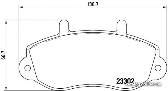 

Brembo P68025