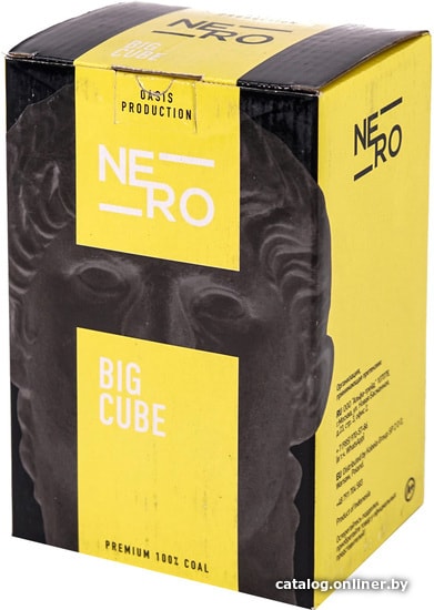 

Уголь для кальяна Nero Кокосовый 25 мм 72 шт
