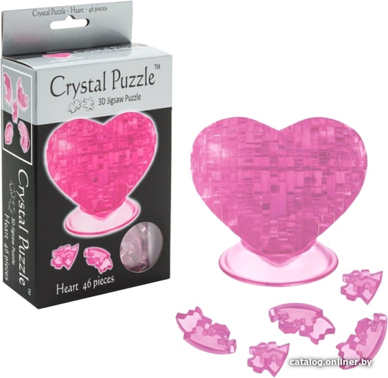 

3Д-пазл Crystal Puzzle Сердце 90002
