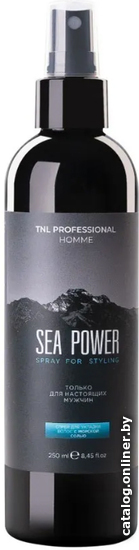 

TNL Professional Спрей для укладки волос Sea Power мужской 250 мл