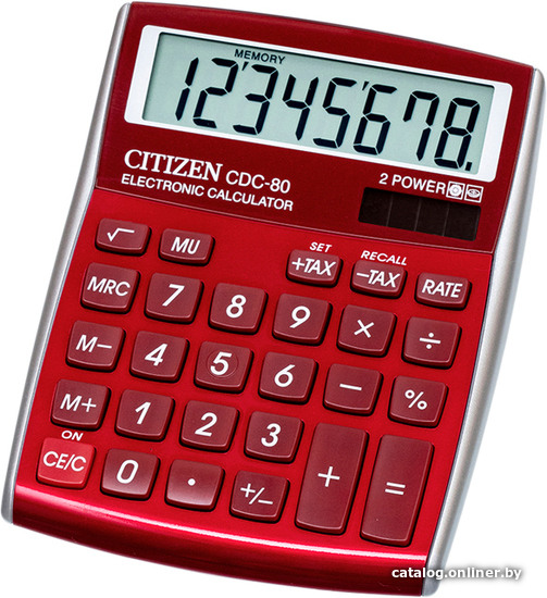 

Калькулятор Citizen CDC-80RDWB