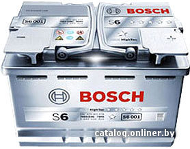 

Автомобильный аккумулятор Bosch S6 001 (570901076) 70 А/ч