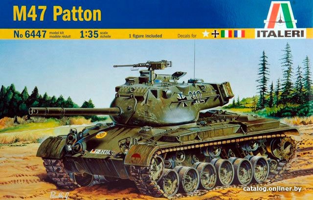 

Сборная модель Italeri 6447 Танк M47 Patton