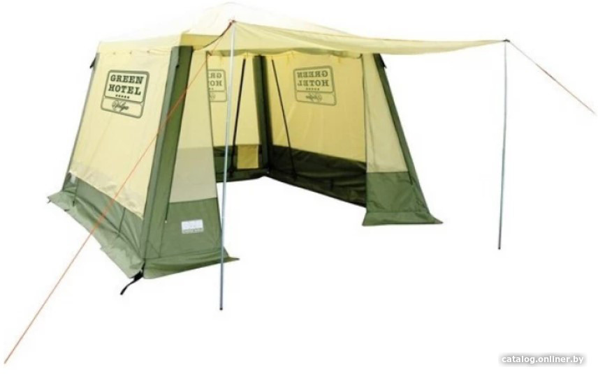 

Тент-шатер Camping World Green Hotel Volga 138199 (зеленый/бежевый)