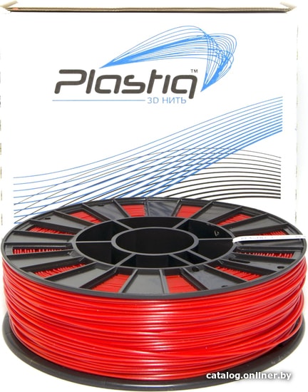 

Пластик PlastiQ PLA 1.75 мм 900 г (красный)