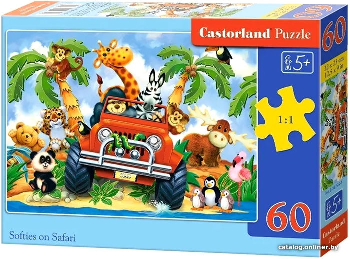 

Пазл Castorland Сафари Midi B-06793 (60 эл)