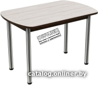 

Кухонный стол ВВР ЛДСП (ясень анкор светлый/подстолье прямое ваниль)