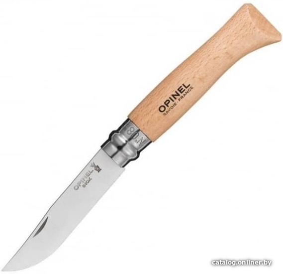 

Складной нож Opinel N°8 Tradition с кожаным чехлом