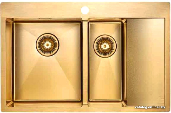 

Кухонная мойка Paulmark Union L PM537851-BGl