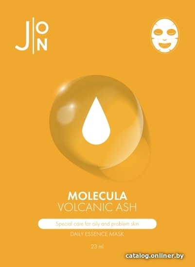 

J:ON Тканевая маска Molecula Volcanic Daily Essence Mask 10x23 мл