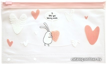 

Пенал Be Smart Bunny N2386 (прозрачный)