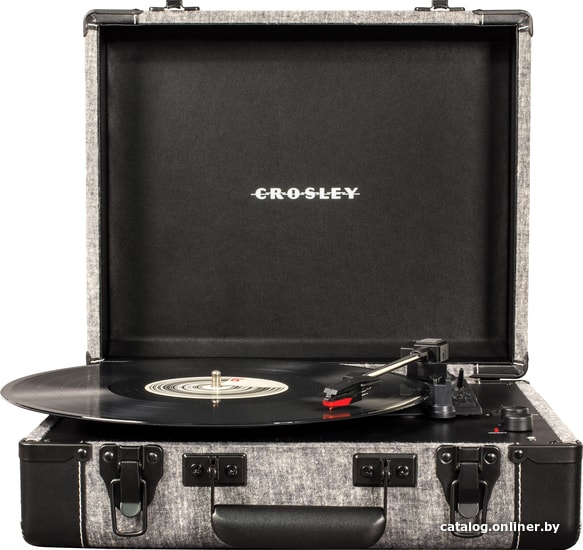 

Виниловый проигрыватель Crosley Executive Portable (дымчатый)