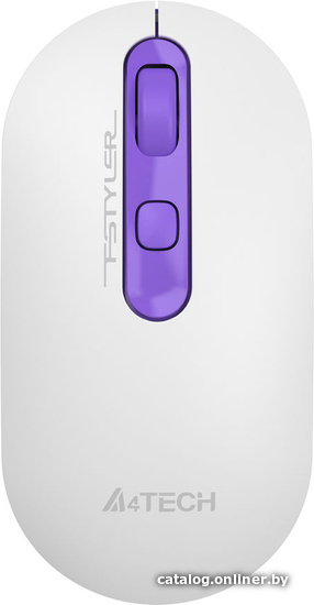 

Мышь A4Tech Fstyler FG20S (белый/фиолетовый)