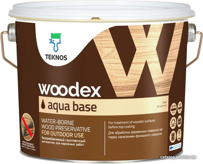 

Акриловая грунтовка Teknos Woodex Aqua Base 10 л
