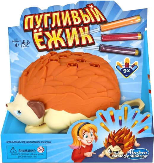 

Настольная игра Hasbro Пугливый ежик E5702