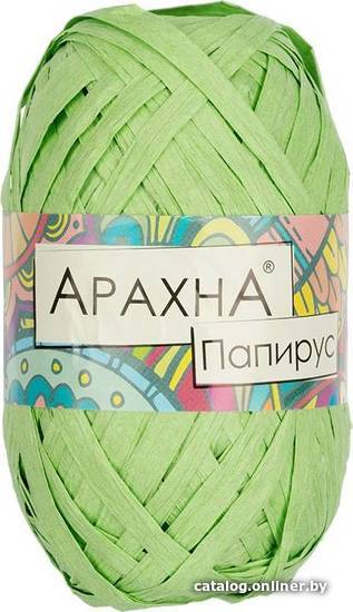 

Набор пряжи для вязания Arachna Papyrus 40 г 50 м №14 (3 мотка, светло-зеленый)