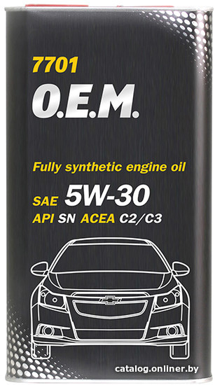 

Моторное масло Mannol O.E.M. for chevrolet opel metal 5W-30 4л