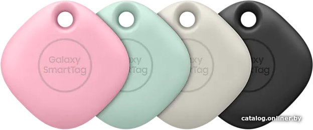 

Bluetooth-метка Samsung Galaxy SmartTag (4 штуки, разноцветный)