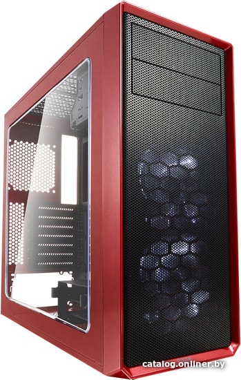 

Корпус Fractal Design Focus G (с окном, красный)