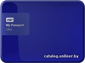 

Внешний накопитель WD My Passport Ultra 4TB Blue [WDBBKD0040BBL]