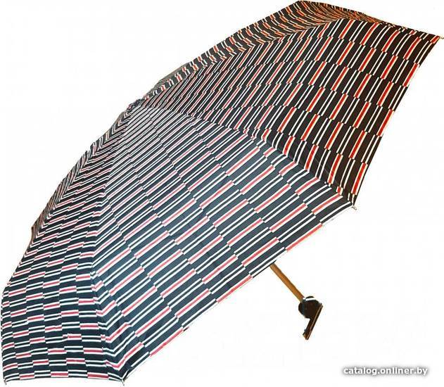 

Складной зонт RST Umbrella Полоска ВУ-808 (черный)