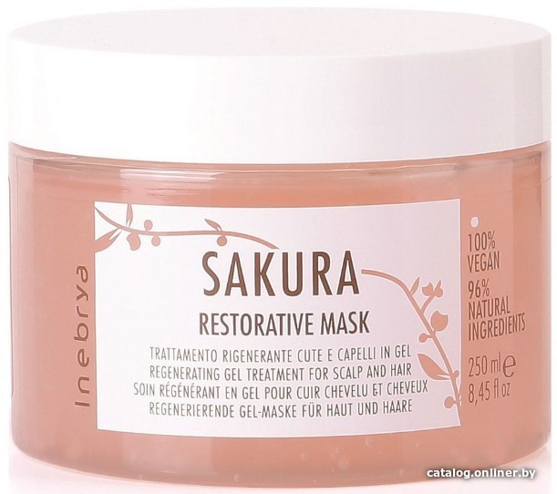 

Маска Inebrya Sakura Restorative Регенерирующая увлажняющая 250 мл