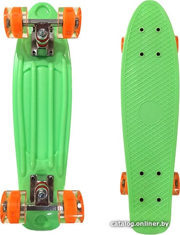

Пенниборд Display Penny Board 21" LED (светло-зеленый/оранжевый)