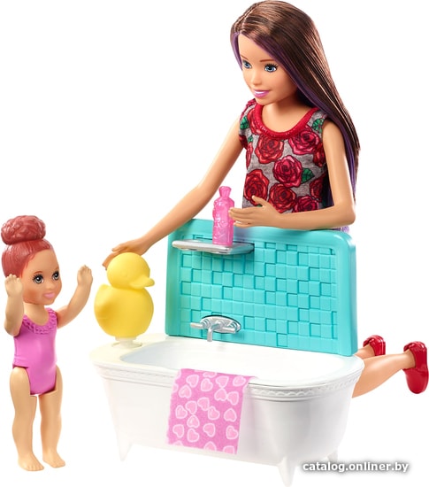 

Кукла Barbie Skipper Babysitters INC Dolls & Playset FXH05