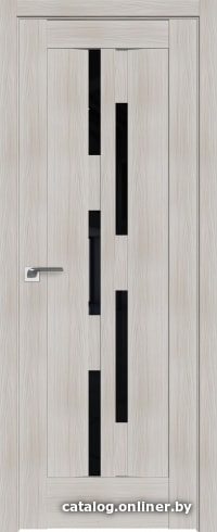 

Межкомнатная дверь ProfilDoors 30X 60x200 (эш вайт мелинга, стекло черный триплекс)