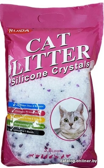 

Наполнитель для туалета Cat Litter Лаванда 13 л
