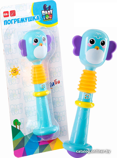 

Погремушка Bondibon Baby You. Птичка ВВ2328