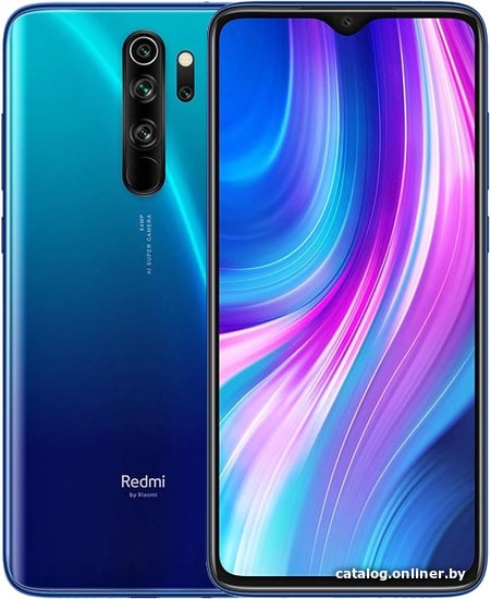 

Смартфон Xiaomi Redmi Note 8 Pro 6GB/128GB международная версия (синий)