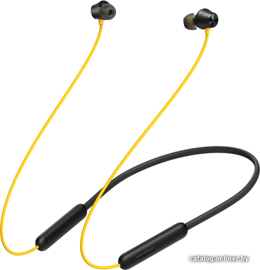 

Наушники Realme Buds Wireless 2 Neo (черный/желтый)