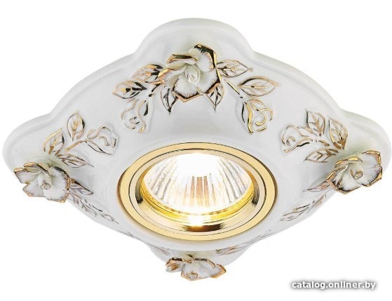 

Точечный светильник Ambrella light D5504 W/GD