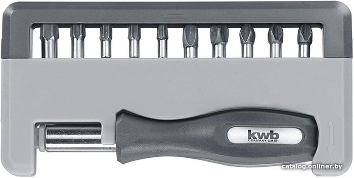 

Набор отвертка с битами KWB 49155025 (11 предметов)