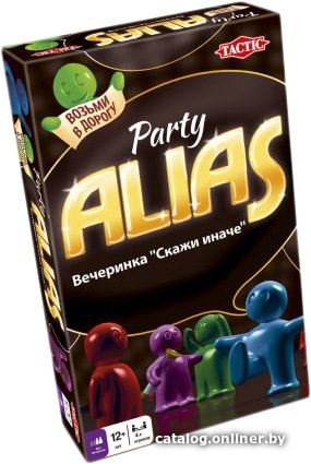 

Настольная игра Tactic Alias Party Скажи Иначе Вечеринка 53370