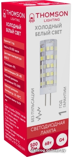 

Светодиодная лампочка Thomson Led G4 TH-B4231