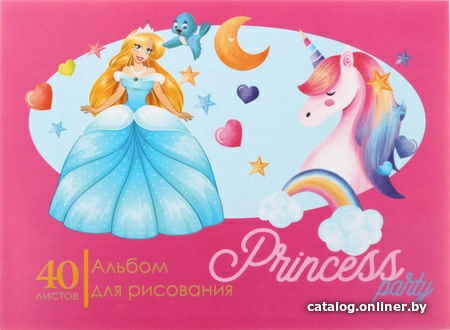 

Альбом для рисования Типография Победа Принцесса 20С577 (40 л)