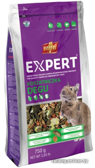 

Корм для грызунов Vitapol Expert для дегу 750 г
