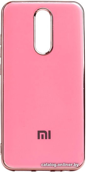 

Чехол для телефона EXPERTS Plating Tpu для Xiaomi Redmi 8 (неоново-розовый)