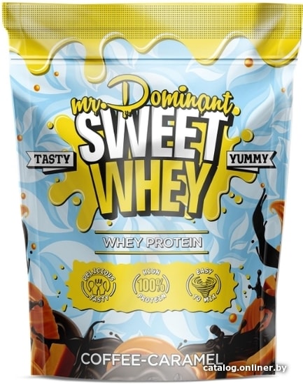 

Протеин mr. Dominant Sweet Whey (900 г, кофе/карамель)