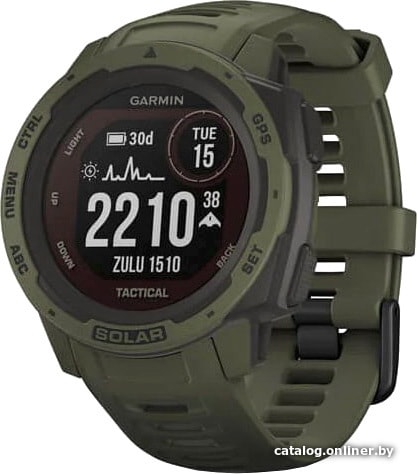 

Умные часы Garmin Instinct Solar Tactical Edition (мох)