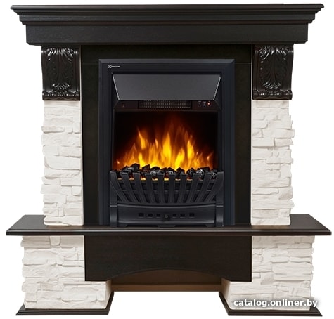 

Портал Firelight Pietra Classic (камень слоновая кость/шпон темный дуб)