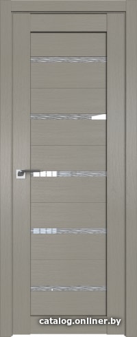 

Межкомнатная дверь ProfilDoors 7XN 70x200 (стоун, стекло дождь белый)