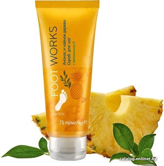 

Avon Скраб для ног Ананас и чайное дерево 75 мл